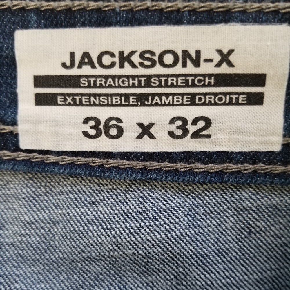 Buffalo David Bitton Men's Jackson-X Straight Jeans Size: 36 - Picture 7 of 9